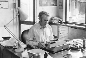WP HL at his desk